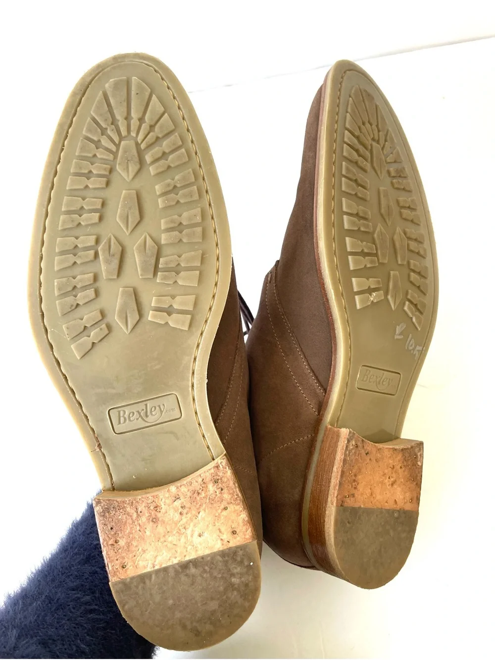 Bexley Warwick Chukka Boot Suede Leather Size 44 EU / US 10.5